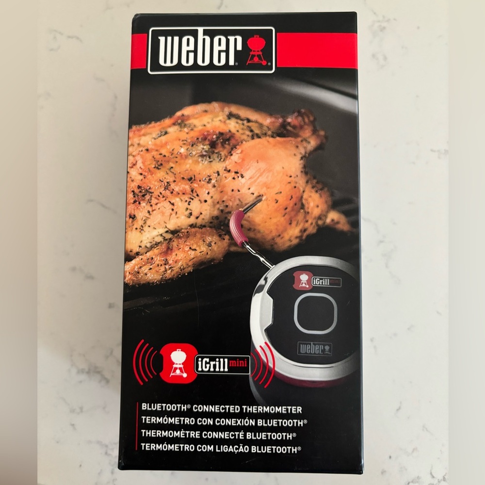 Weber igrill mini Bluetooth thermometer. NIB